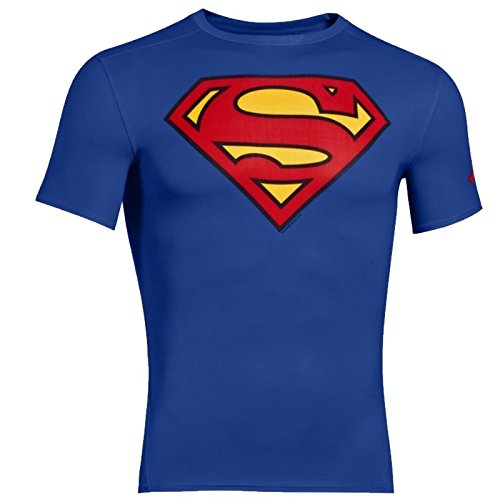 Under Armour Mens Alter Ego Short Sleeve Compression Shirt Royal