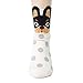 Socksense Hello Puppy Dogs Women's Socks 5pairs(5color)=1pack Made in Korea, One Size