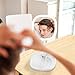 KEDSUM 1X/7X Double Sided LED Lighted Folding Makeup Mirror, Tabletop Dimmable Travel Mirror with Lights, Batteries or USB Charging, 180°Rotation