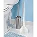InterDesign Una Plastic Plunger with Cover Set for Master, Guest, Kids', Office Bathroom Cleaning and Storage, 5.75