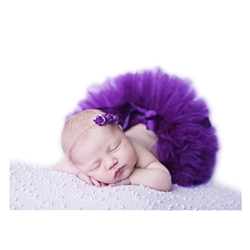 Unisex Newborn Girls Photo Photography Prop Tutu Skirt Headband Outfits