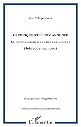 Chronique d'un non annoncé
