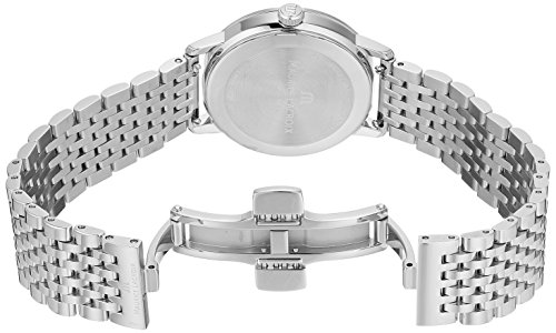 Maurice-Lacroix-Damen-Analog-Quarz-Uhr-mit-Edelstahl-Armband-EL1094-SS002-110-1
