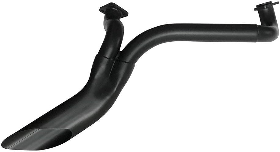 Shovelhead Ground Pounder Exhaust Header, 3 Bolt STD Flange, Chrome, No Baffles