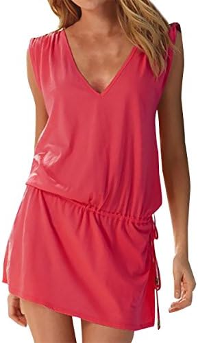 Sierry Women's Beach Dress Swimsuit Covers Bathingsuit Cover Summer Beachwear Dresses