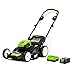 Greenworks PRO 21-Inch 80V Self-Propelled Cordless Lawn Mower, 5.0 AH Battery Included MO80L510
