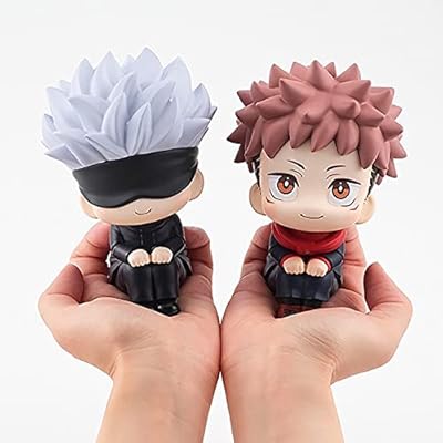 Buy Jujutsu Kaisen Anime Character Itadori Yuji Gojo Satoru Action Figure Cute Cartoon Mini Sitting Model Toy Pvc Car Decoration Collectible Gift 9cm Gojo Satoru Online In Kazakhstan B093rmr4m8