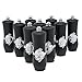 JETEHO 10Pcs Empty Lipstick Tube, Plastic Empty DIY Lip Balm Tube Lipstick Chapstick Container Cosmetic Holder Home DIY Cosmetic Tube Tools - Black