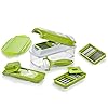 Genius Nicer Dicer Smart (10-delig) groentesnijder, uiensnijder, mandoline, multisnijder, groenteschaaf, fruitsnijder…