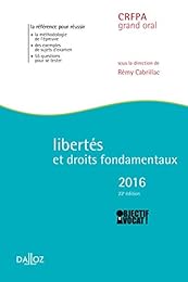 Libertés et droits fondamentaux 2016