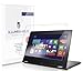 ILLUMISHIELD Screen Protector Compatible with Lenovo Yoga 2 11.6 inch (2-Pack) Clear HD Shield Anti-Bubble and Anti-Fingerprint PET Film