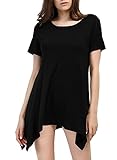 FUDITAI Women's Comfy Flattering Swing Tunic Summer Dress Tops