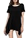 FUDITAI Women's Comfy Flattering Swing Tunic Summer Dress Tops