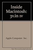 Apple Inside Macintosh, Volumes I, II, and III cover