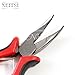 Neitsi® Hair Extension Remove Pliers + Pulling Hook + Bead Device Tool Kits for Nano Rings Beads Loops (with Blonde# Nano Rings)