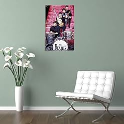 Grupo De Los Beatles Poster décoratif sur toile pour salon, chambre à coucher 30 x 45 cm - Les Beatles, Paul McCartney, John Lennon, RIngo Starr, George Harrison Grupo De Los Beatles Poster décoratif sur toile pour salon, chambre à coucher 30 x 45 cm – Image 5