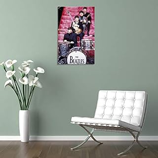 Grupo De Los Beatles Poster décoratif sur toile pour salon, chambre à coucher 30 x 45 cm - Les Beatles, Paul McCartney, John Lennon, RIngo Starr, George Harrison Grupo De Los Beatles Poster décoratif sur toile pour salon, chambre à coucher 30 x 45 cm – Image 5
