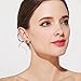 DIFINES Redbarry Korean Style Love-knot Shaped Twist Gold Plated Post Stud Earrings ( 2 Tones )