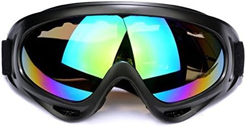 VERENIX Adjustable UV Protection Windproof Dustproof Outdoor Sports Ski Glasses,Snowboard Goggles Skate Glasses ，CS Army Tactical Military Goggles to Prevent Particulates