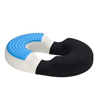 Bonmedico Firm Orthopedic Hemorrhoid Pillow Memory Foam Gel Donut