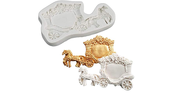 DUBENS - Molde de silicona para fondant, diseño romántico ...