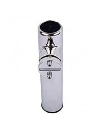 Barco Barra de soporte para cañas de pescar Pinzas de acero inoxidable para 7 8" a 1" Tubo