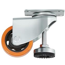 VEVOR Leveling Casters, Set of 4, 1800 lbs Total