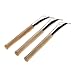 Ecoolbuy Pack of 3 Stainless Steel Pottery Clay Sculpture Wax Printing Batik Knives Pens