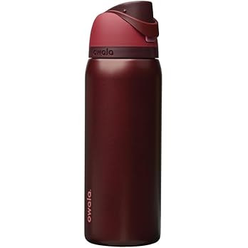 Amazon.com: Owala FreeSip Insulated Stainless Steel Water Bottle with Straw, BPA-Free Sports Water Bottle, Great for Travel, 32 Oz, Black Cherry : Sports & Outdoors