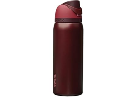 Owala FreeSip Insulated Stainless Steel Water Bottle with Straw, BPA-Free S...