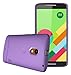Moto X Play Case, TUDIA Full-Matte Arch TPU Bumper Protective Case for Motorola Moto X Play (Purple)