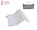 Pack N Play Cushion Foam Mattress Topper Sleeping Pad, Durable Portable fold able Mat For Kids Play. Safe Folding Children's Nap Mats, Machine Friendly Washable Cover. Includes Spacious Carry Bag