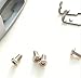 Replacement Headband Screws + Headband Connector Repair Parts Kit for Beats Studio 2.0 Wired/Wireless Over-Ear Headphones Silver