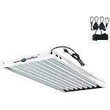 Hydroplanet T5 4ft 8lamp Fluorescent Ho Bulbs Included for Indoor Horticulture Gardening T5 Grow Lights Fixtures (8 Lamp, 4ft)