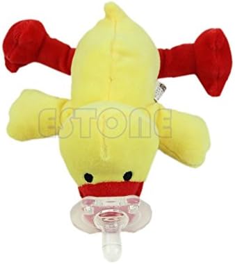 New New Funny Infant Baby Toddler Child Animal Dummy Pacifiers Orthodontic Nipples - duck by Ohm Shop.