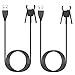 EveShine 2Pcs Fitbit Alta Charger, [Extra Length] 3.3ft /1M Replacement USB Charging Cable (No Reset Button)
