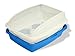 Van Ness CP5 Sifting Cat Pan/Litter Box with Frame, Blue/Gray primary