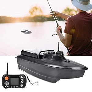 Bateau D’appât De Pêche,gps Sonar Navigation Automatique 2cg 8pcs Point Cible 1m/s Télécommande Sans Fil Leurre Bateau Speedboat Fish Finder Rc Bateau électrique Avec Double 575 Moteur Haute Puissance