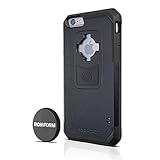 Rokform iPhone 6/6s PLUS Sport Series Case/Cover, Slim, Rugged, Ultra Protective, Reinforced TPU Corners Molded to Tough Polycarbonate, Mounts anywhere and includes  Proven Safe Magnetic Car Mount, Black 302301