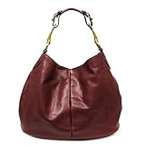 Gucci Soft Icon Bordeaux Burgundy Leather Hobo Bag 309574