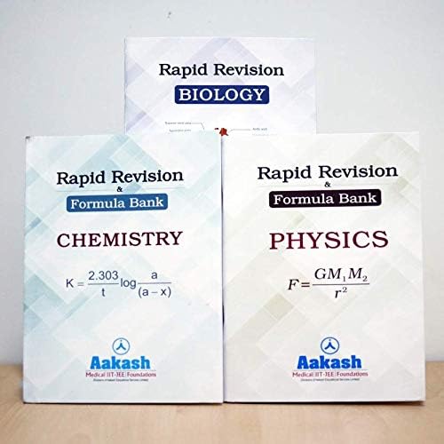 Rapid Revision & Formula Bank (PCB) by Aakash Paperback – 2020