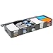 Lifewit Large Capacity Under Bed Storage Bag with 5 Clear Window for Clothing, Shoes, Blankets, Clothes, Sweaters, Grey