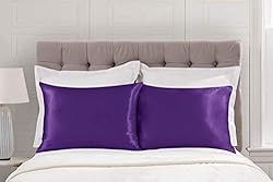 ShopBedding Luxury Satin Pillowcase for Hair