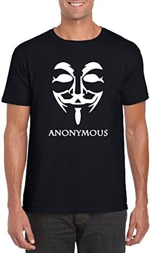 wallshirt Anonymouse T-Shirt Hacker Man Knit Shirt 2017 Linux Mr Robot Informatica Gift Idea