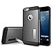 Spigen Slim Armor iPhone 6 Plus Case with Kickstand and Air Cushion Technology and Hybrid Drop Protection for iPhone 6S Plus/iPhone 6 Plus - Gunmetal