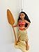 Disney Princess Moana Girl Holiday Christmas Tree Ornament PVC Figure 3.5