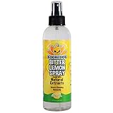 NEW Bitter Lemon Spray | Stop Biting and Chewing for Puppies Older Dogs & Cats | Anti Chew Spray Puppy Kitten Training Treatment | Non Toxic | Professional Quality - Made in USA - 1 Bottle 8oz (240ml)