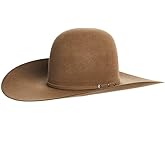 Rodeo King 7X Pecan 5" Brim Open Crown Felt Cowboy Hat