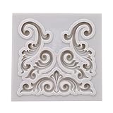 Rurah Photo Frame Fondant Mold Vintage Photo Frame Silicone Cake Mould DIY Mold Silicone Mould for Cake Decorating,1#