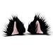 Pawstar Clip In Furry Kitty Mew Ears Hair Clips On